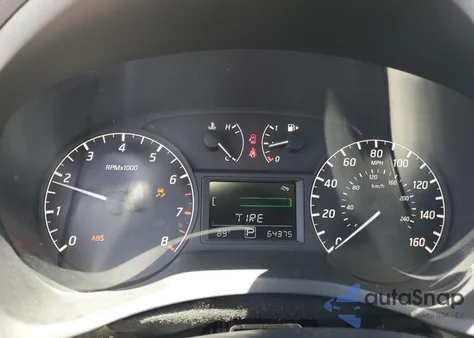 2016 Nissan Sentra S z USA, uszkodzony, nr VIN 3N1AB7AP9GY300853